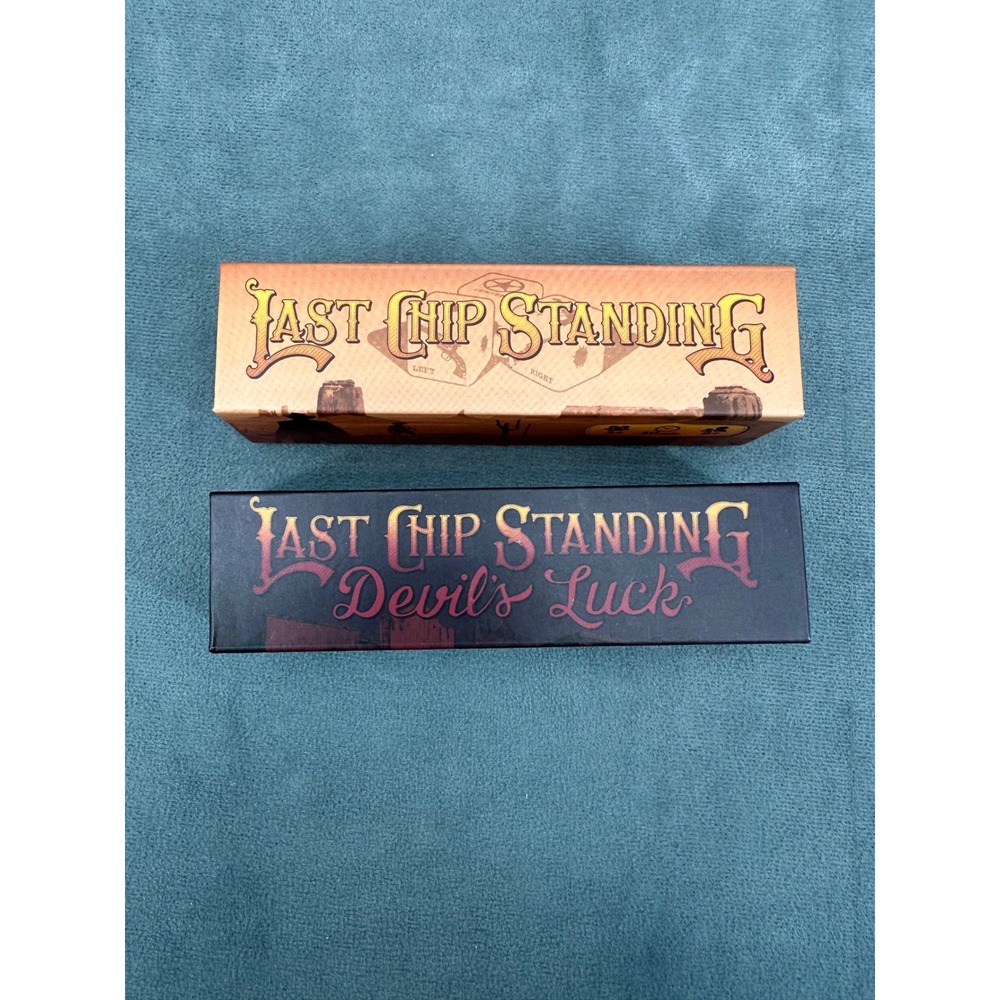Brybelly Last Chip Standing & Devil's Luck Dice Game Bundle Western Outlaw Theme